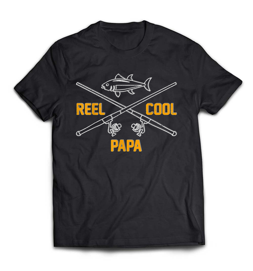 Reel Cool Papa T-Shirt – The Perfect Gift for Fishing Dads